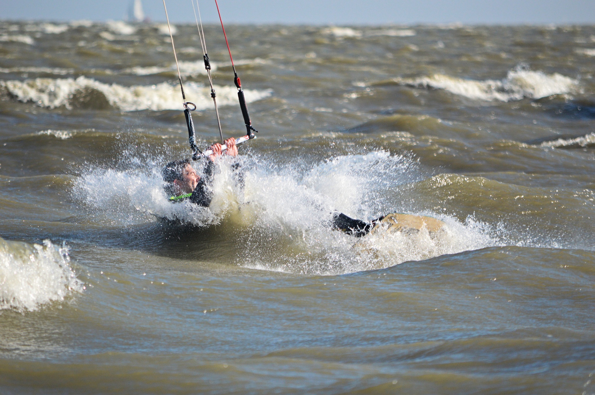 kitesurfing windsurfing surfing free photo