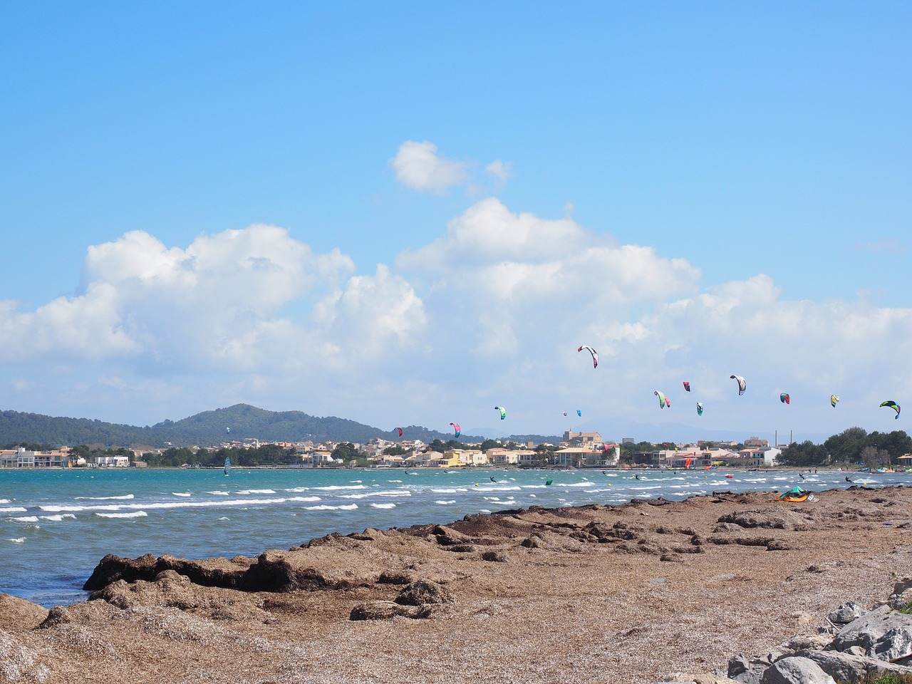 kitesurfer sport sea free photo