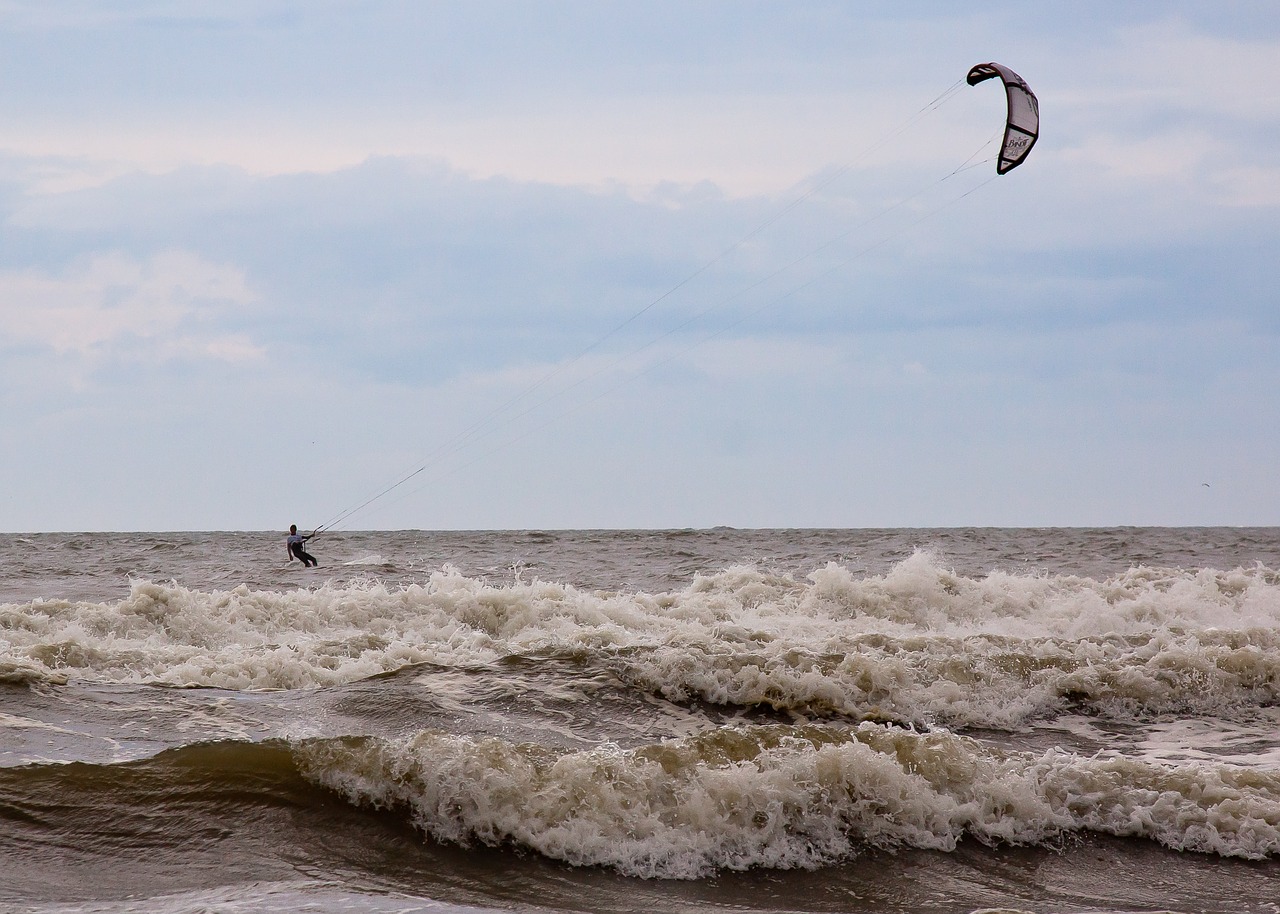 kitesurfer kitesurfing dragons free photo