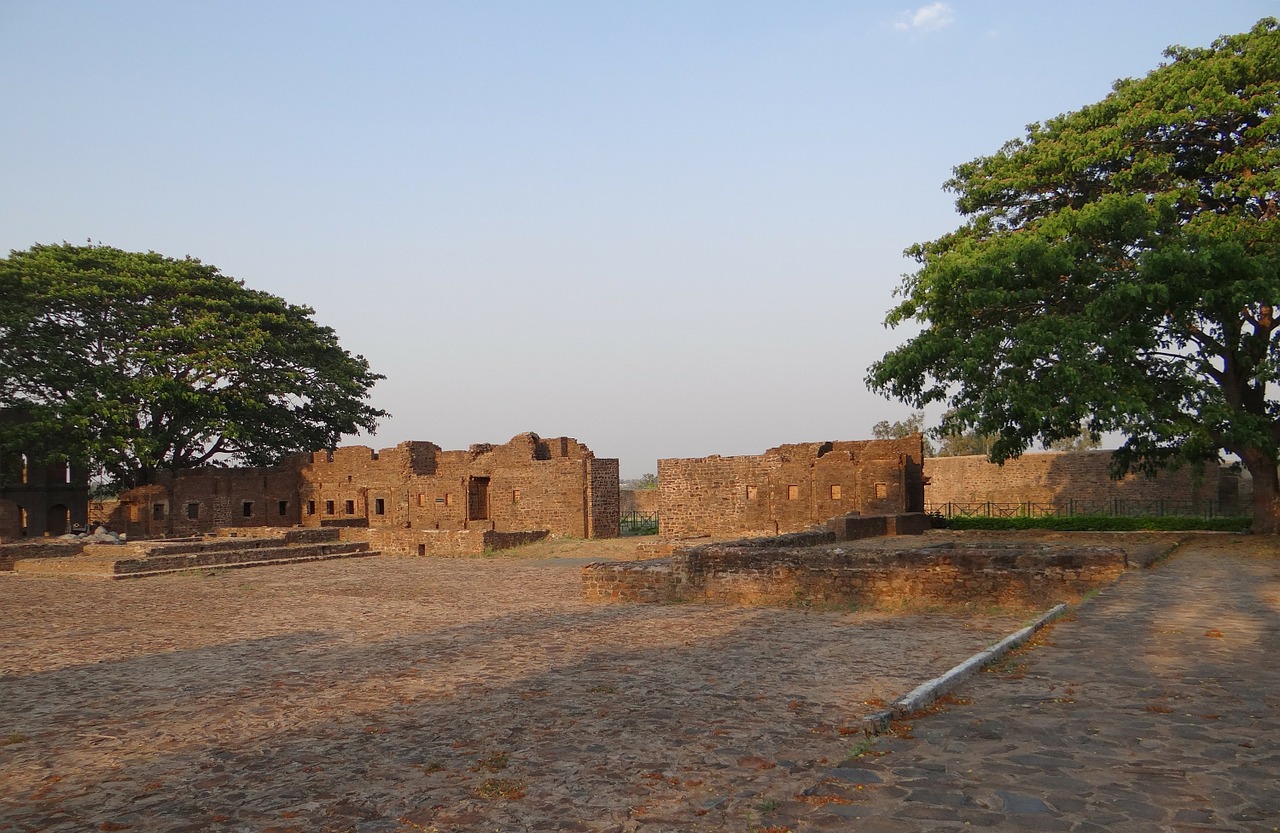 kittur fort fort ramparts free photo