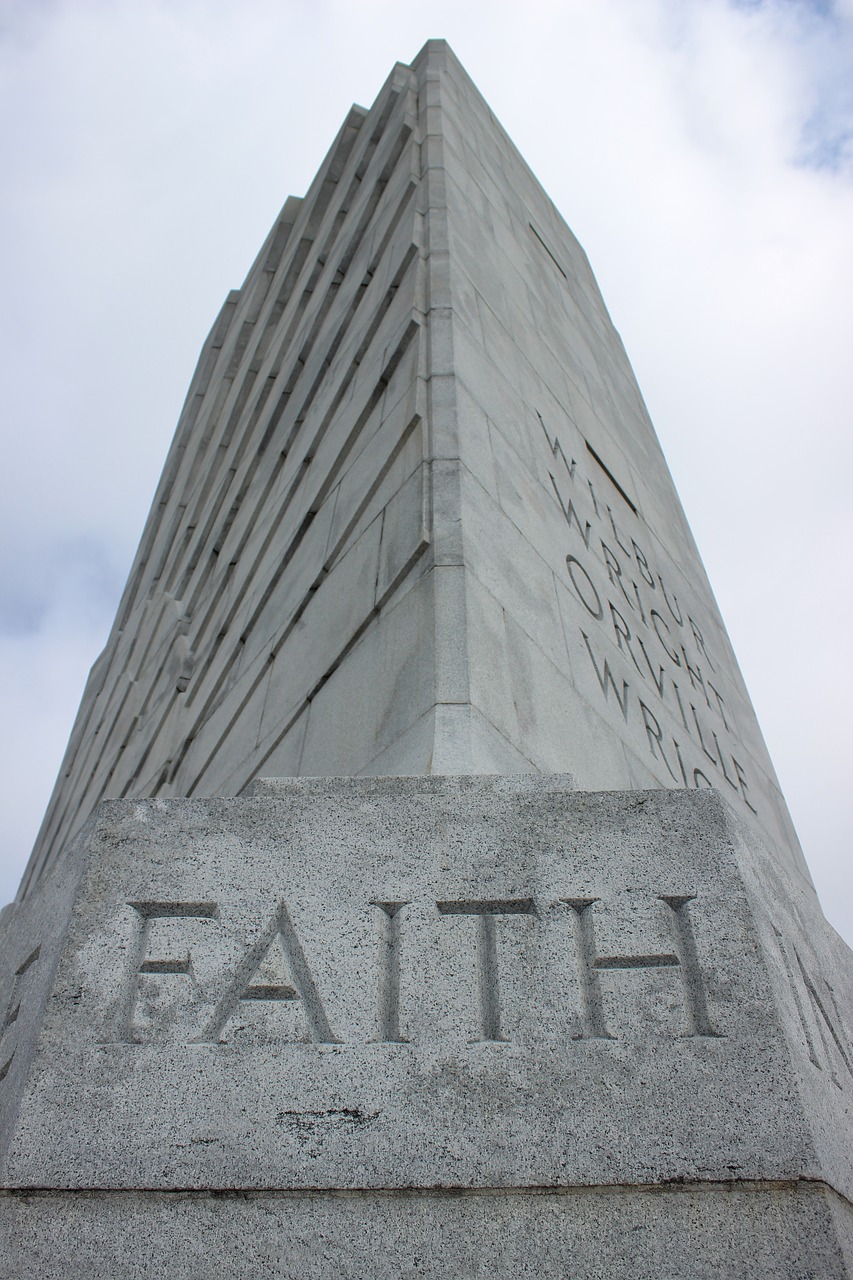 kitty hawk monument wright brothers free photo