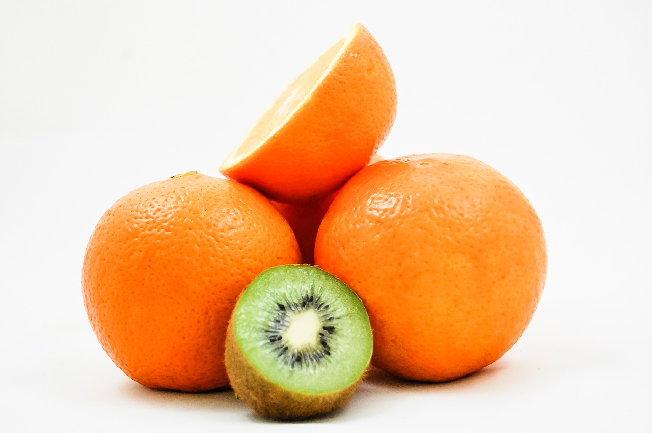 kiwi oranges fruit free photo