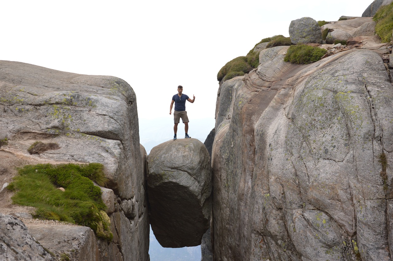 kjerag fjord norway free photo