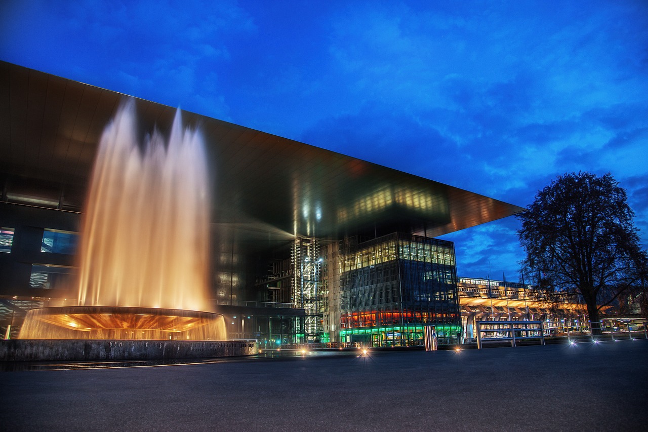 kkl lucerne blue sky free photo