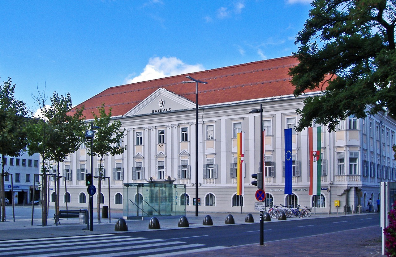 klagenfurt town hall state capital free photo