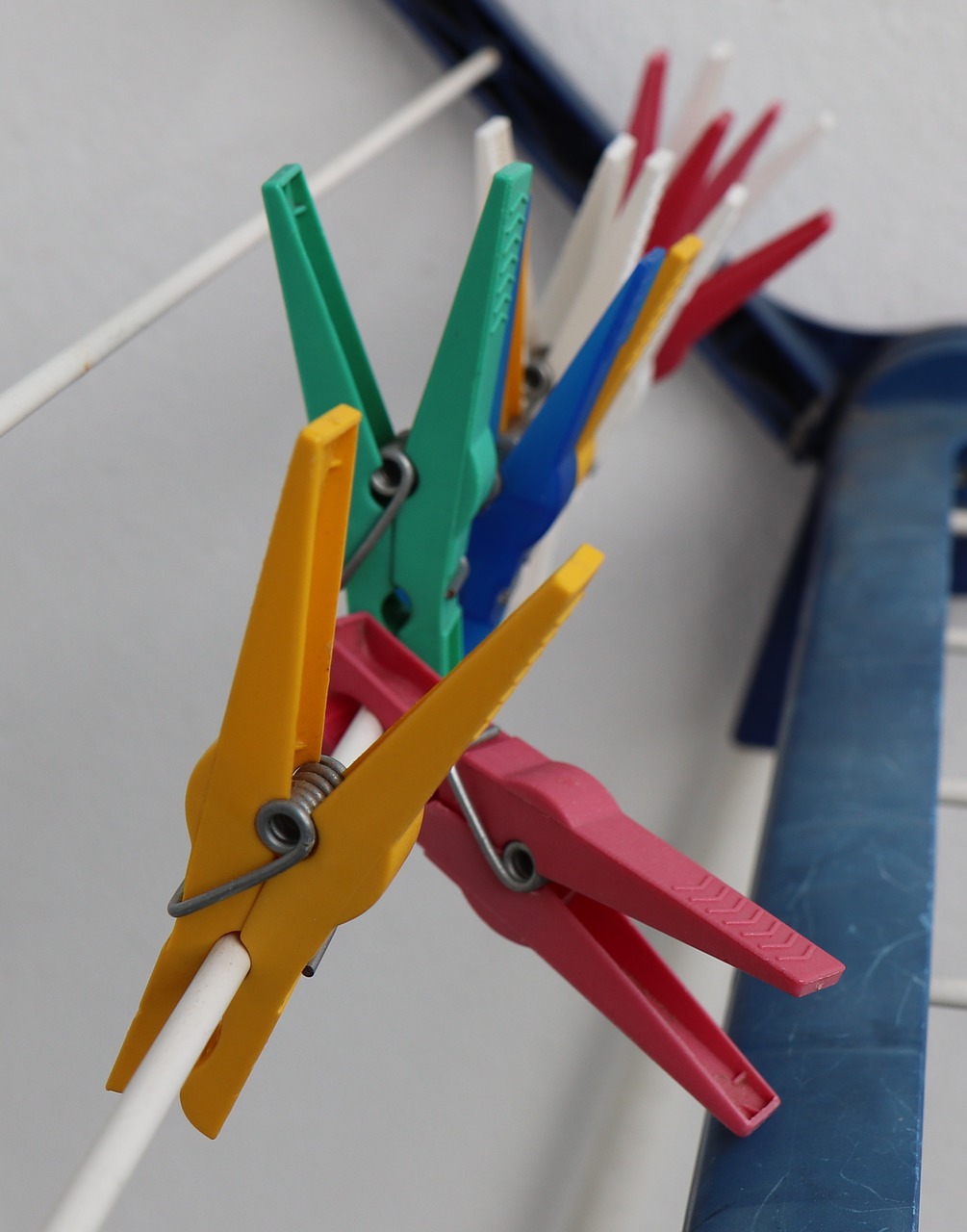klämmerchen  clamp  clothespins free photo