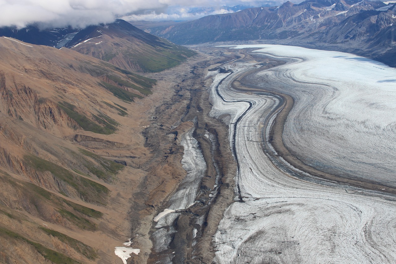 kluane national park glacier yukon free photo