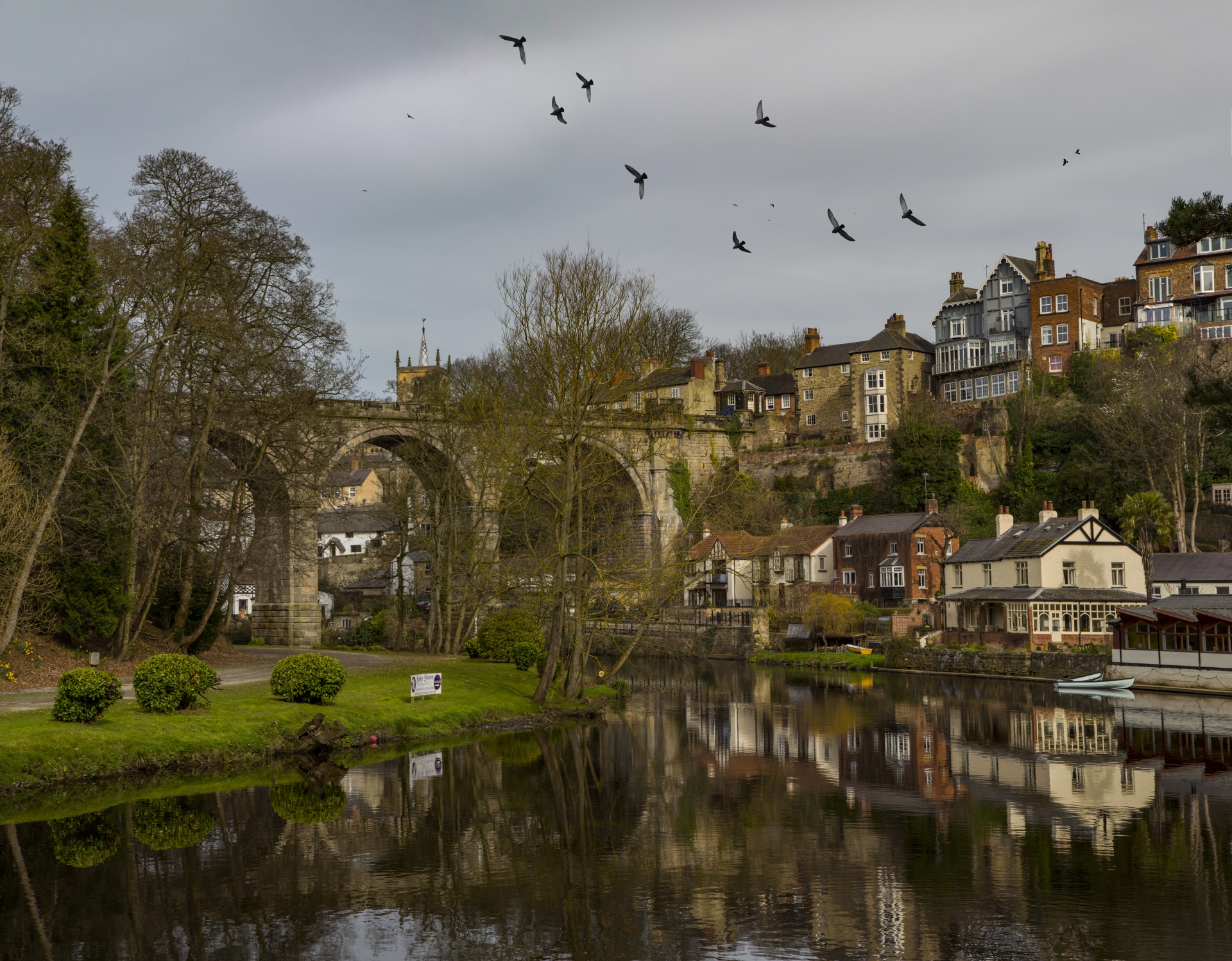 knaresborough town england free photo