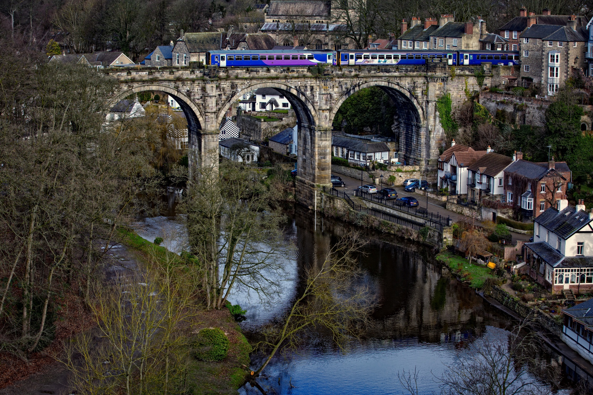 knaresborough town england free photo