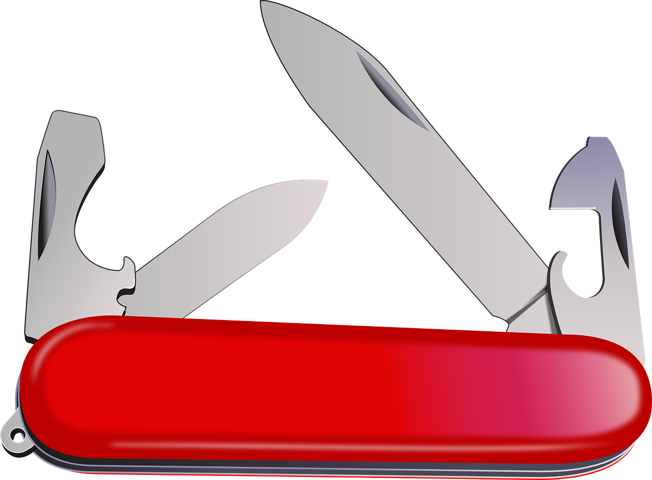 knife portable swiss free photo