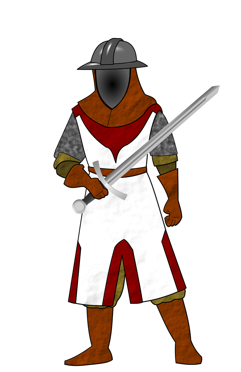knight soldier antique free photo