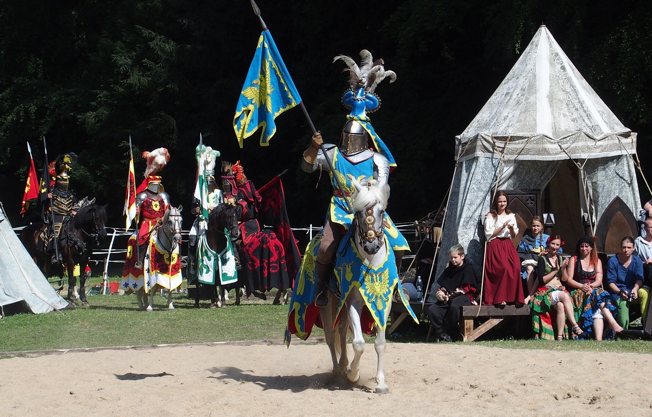 knight middle ages tournament free photo