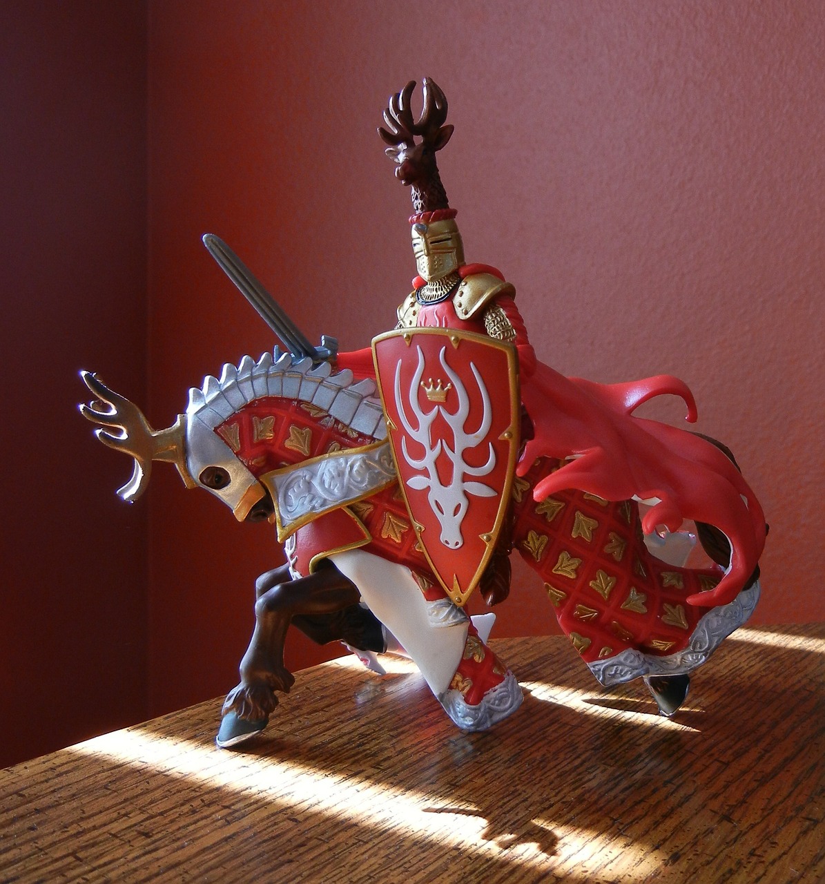 knight horse battle armour free photo