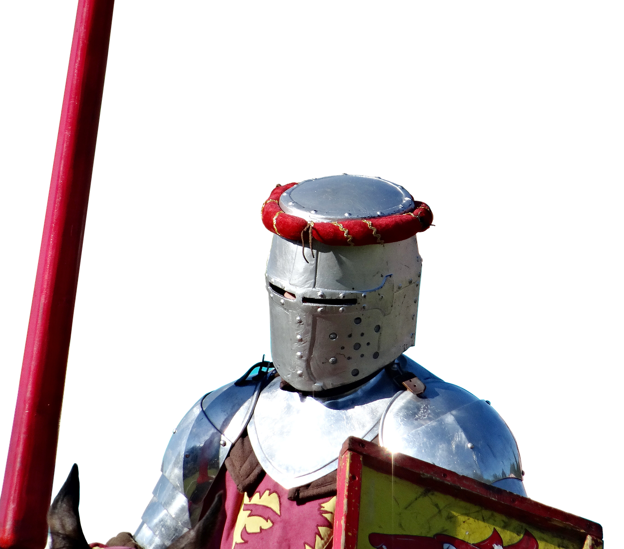 knight helm lance free photo