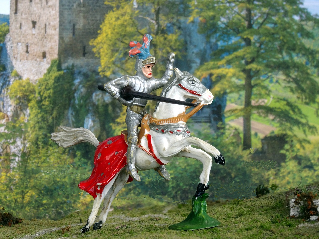 knight  figure  reiter free photo