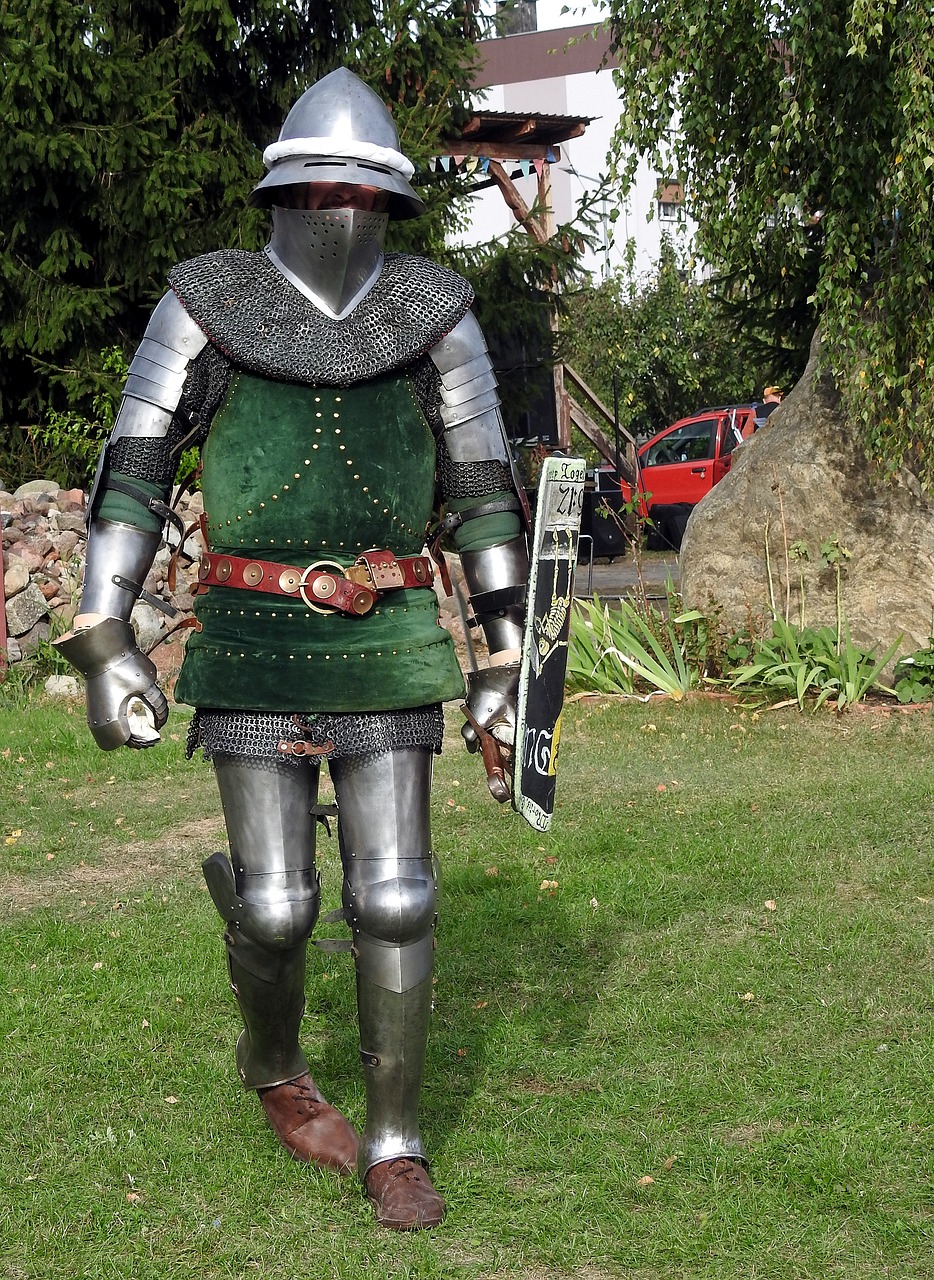 knight  armor  the middle ages free photo