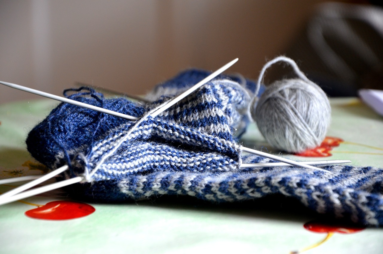 knit knitting wool free photo