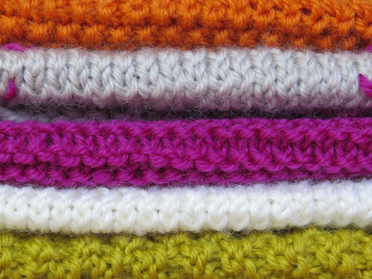 knit knitting pattern colorful free photo