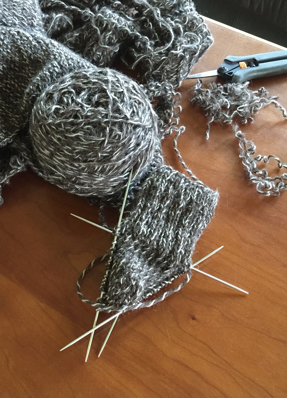 knitting craft wool free photo