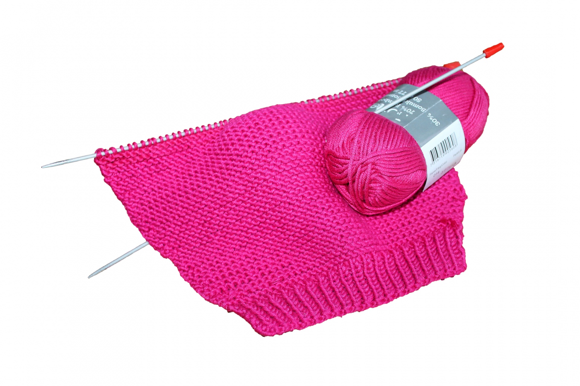 knitting needles yarn free photo