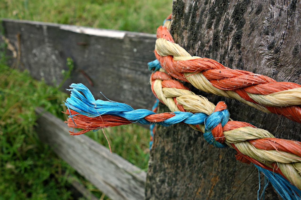 knot rope tied free photo