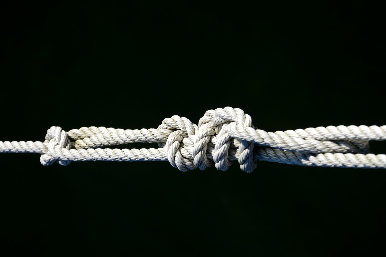 knot rope connection free photo