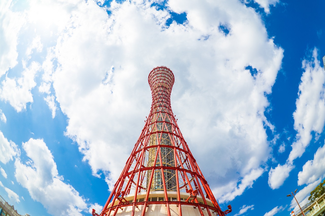 kobe tower meriken park free photo