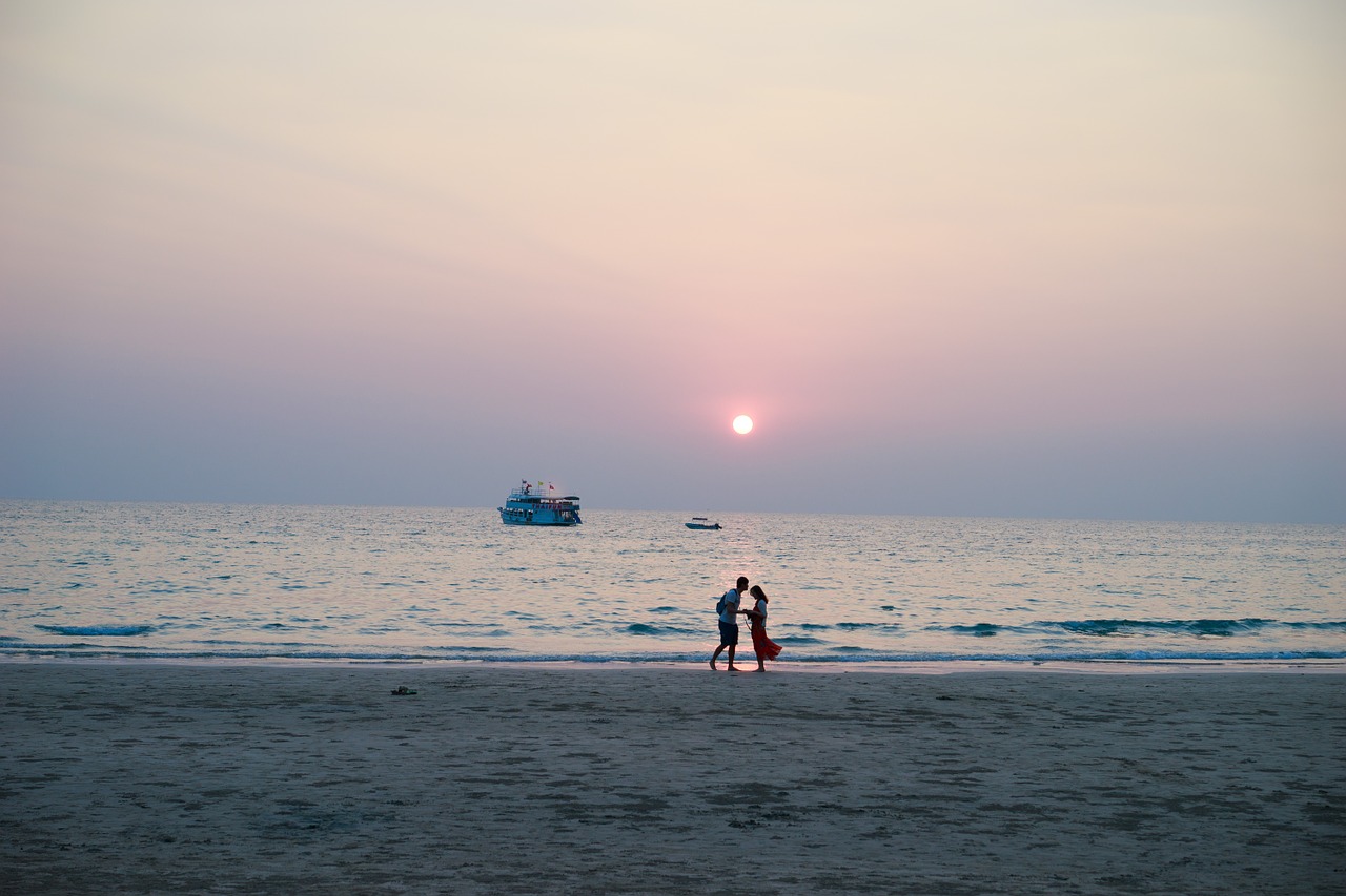 koh chang sunset beach free photo