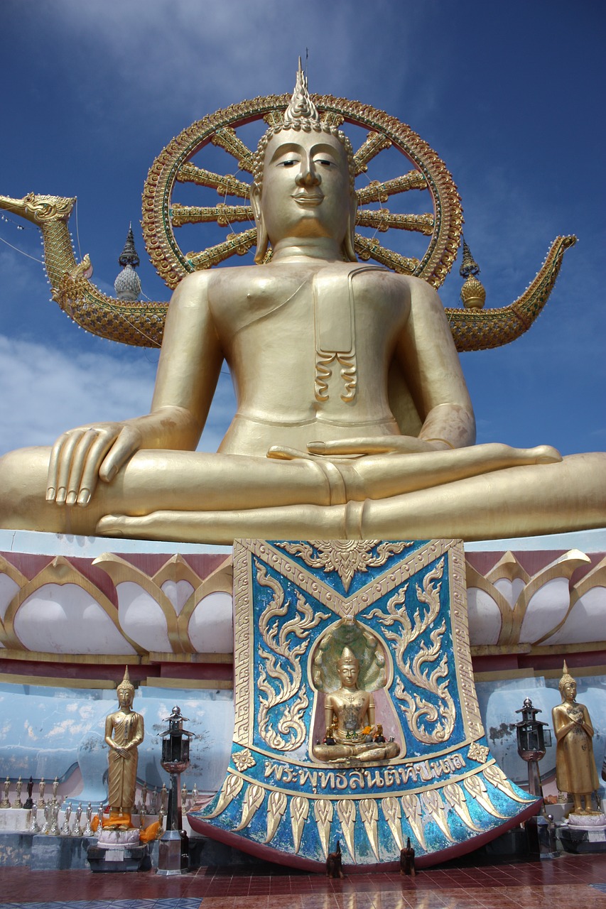 koh samui buddha sky free photo