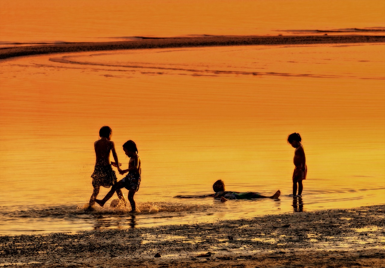 koh samui children play free photo