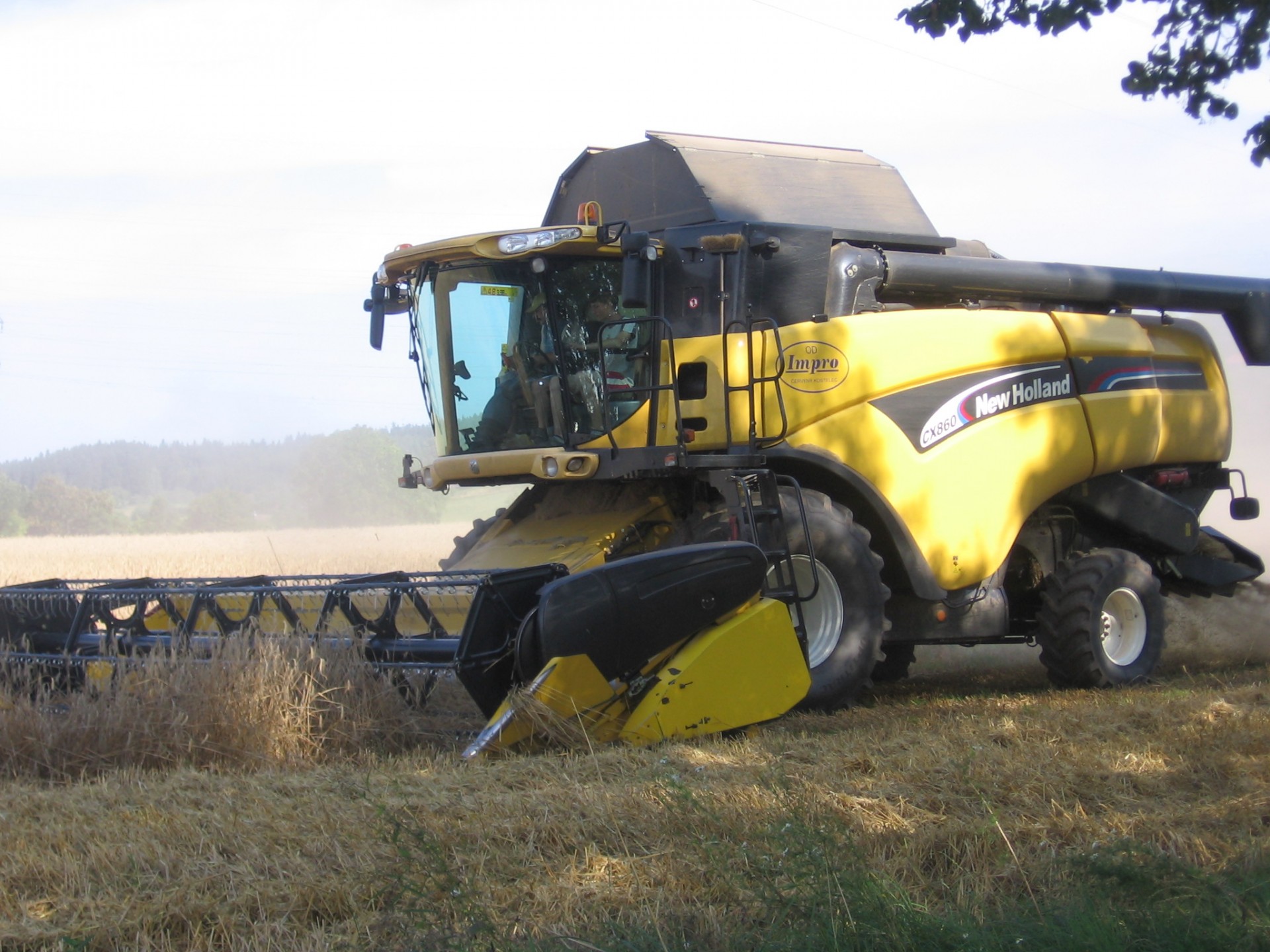 combine harvester harvest free photo