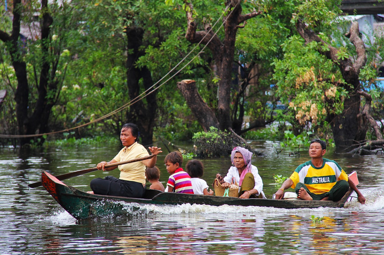 kompong phluk kompong tour village free photo