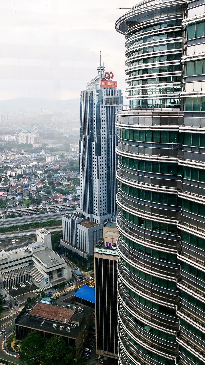 kong kuala skyline skyscrapers free photo