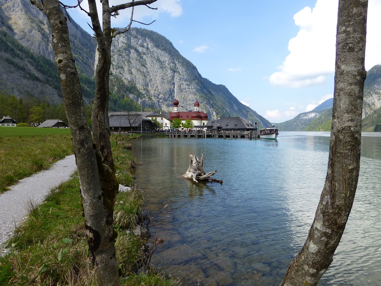 königssee mountains bavaria free photo