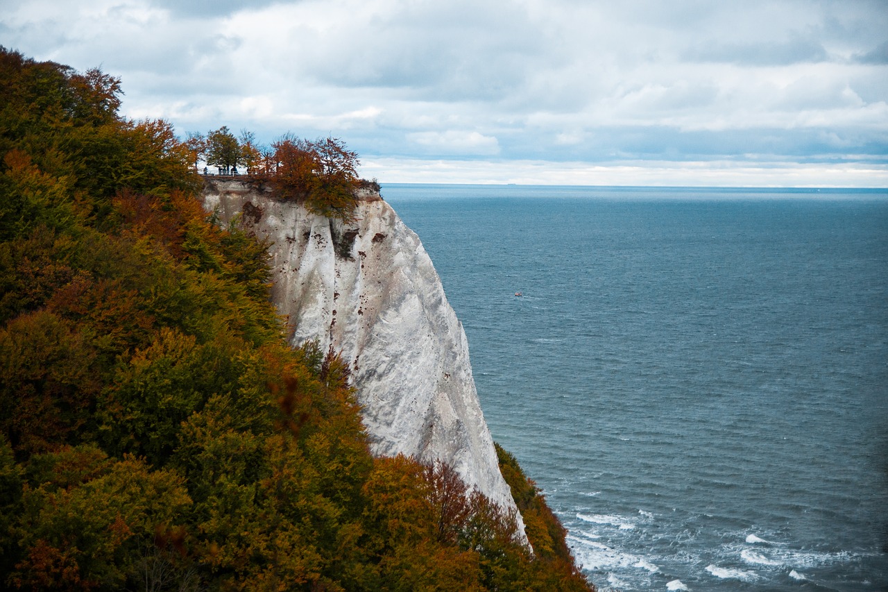 königsstuh  white cliffs  baltic sea free photo