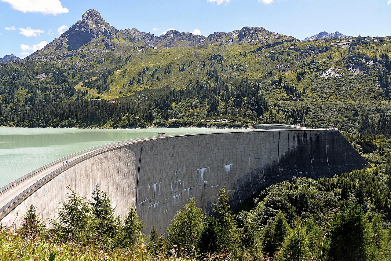 kops lake reservoir dam free photo