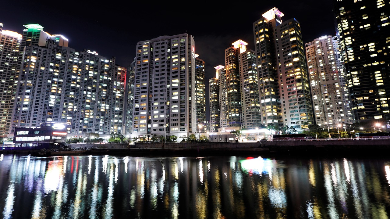 korea haeundae beach busan free photo