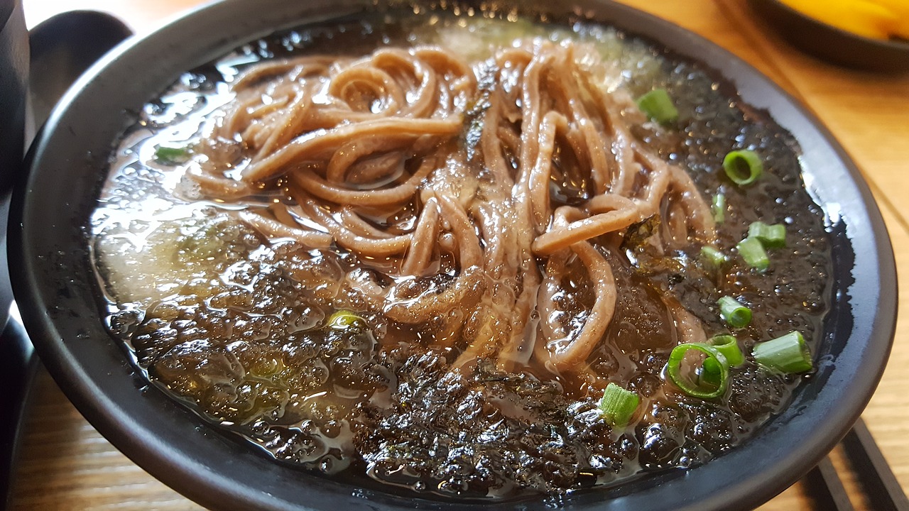 korea  koreanfood  noodle free photo