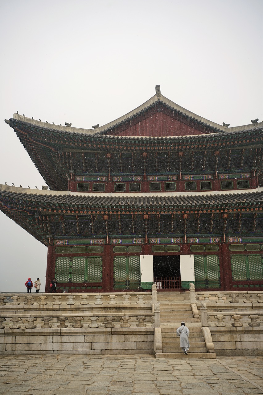 korea  palace  traditional free photo