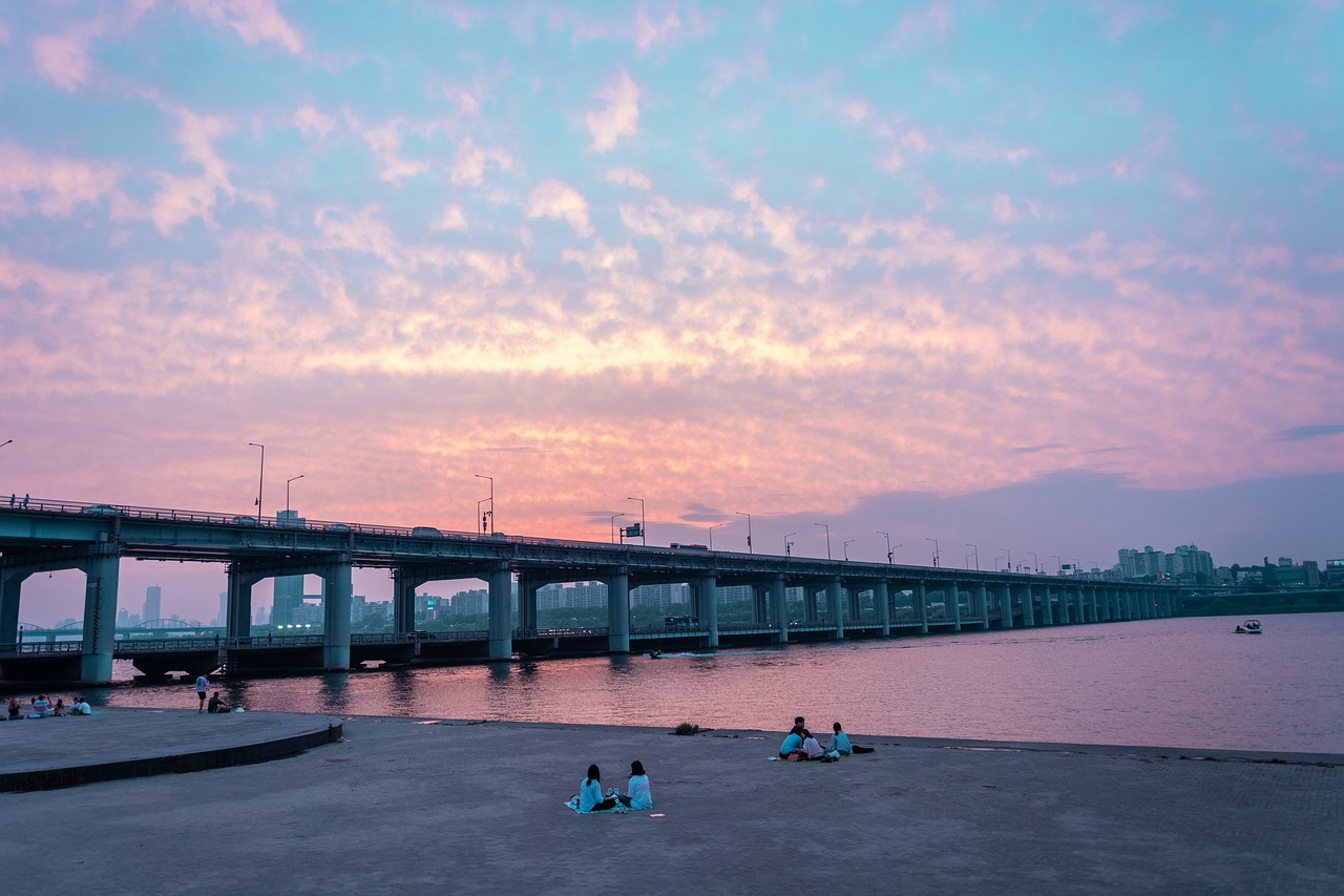 korea  south korea  bridge free photo