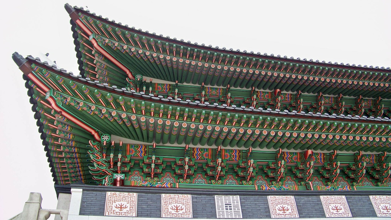 korea seoul temple free photo