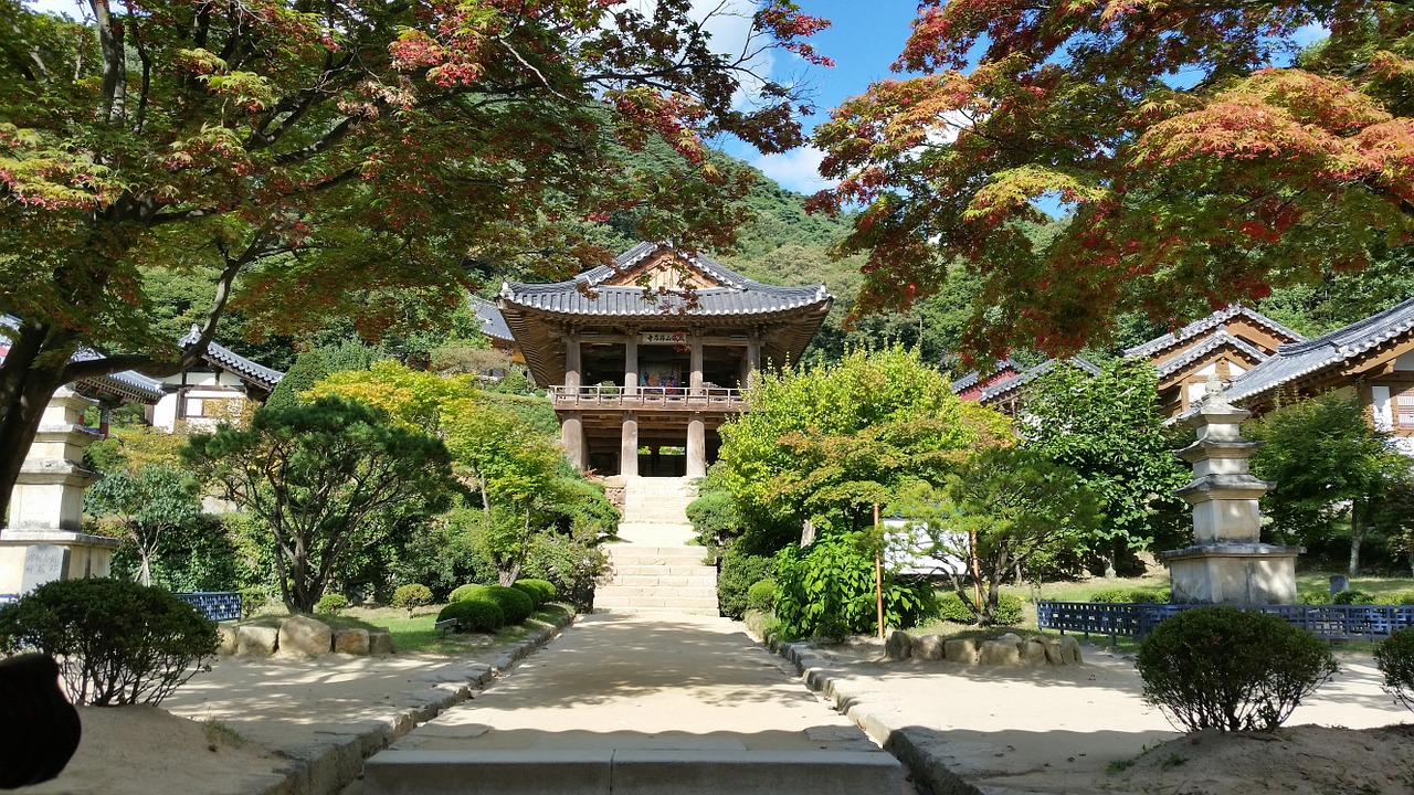 korea permanent residence buseoksa temple free photo