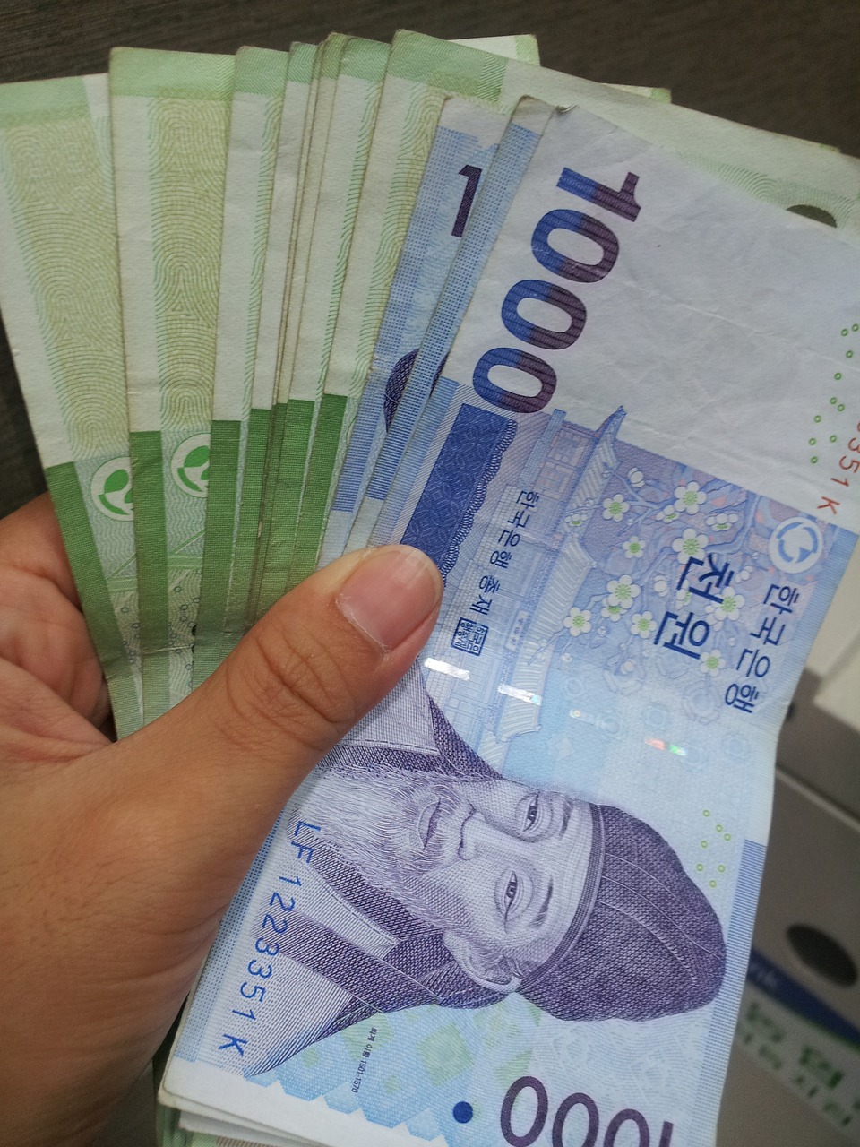 korea money cash don free photo