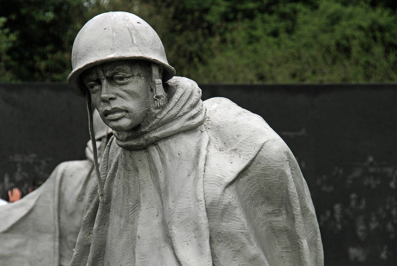 korea war memorial washington dc free photo