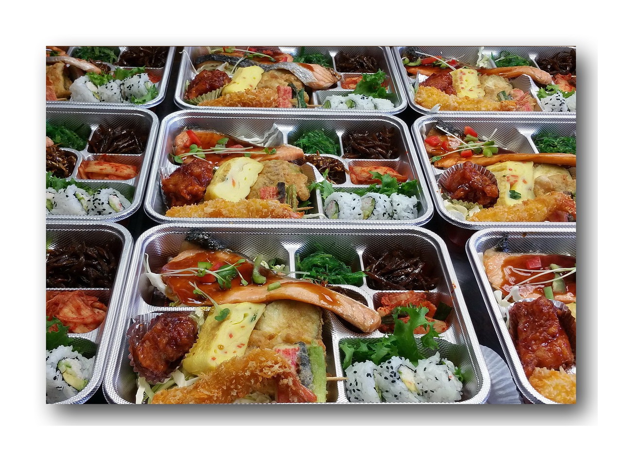 korean food lunchbox free photo