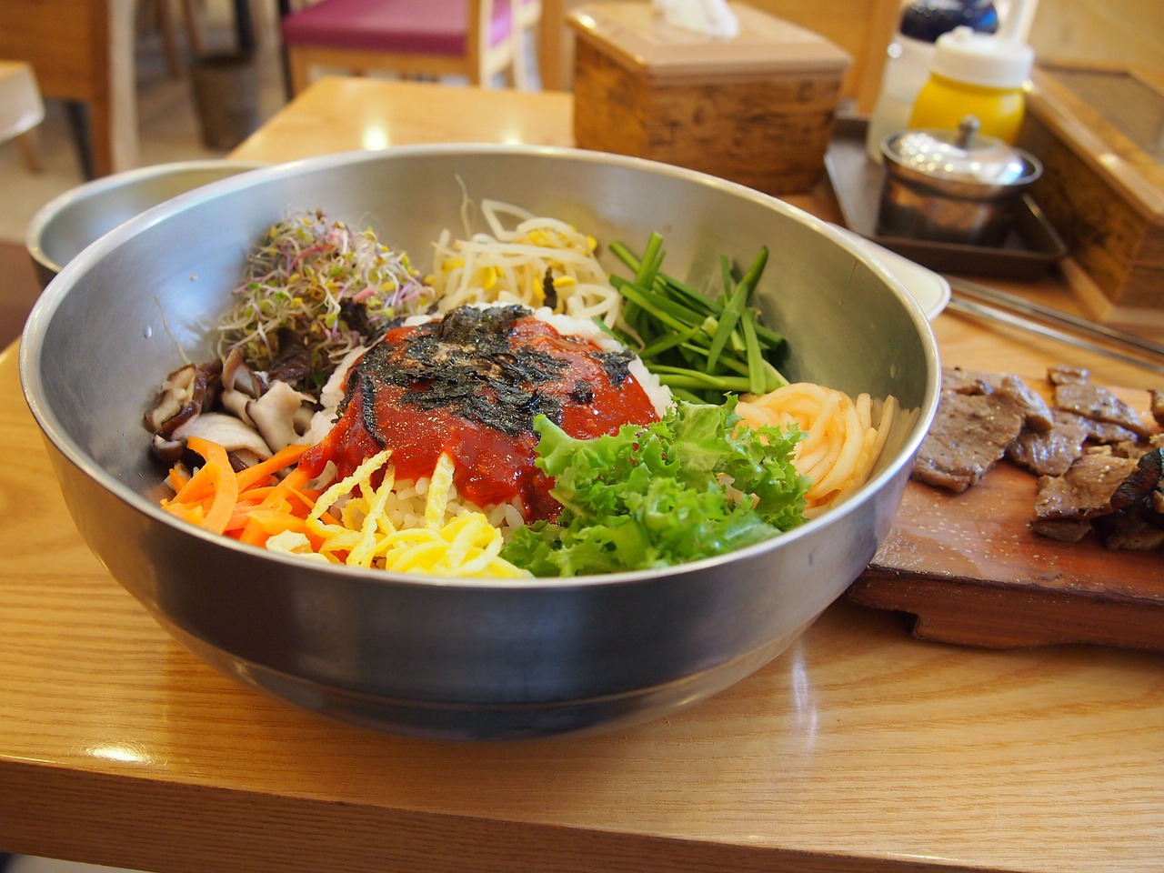 korean food diet seoul free photo