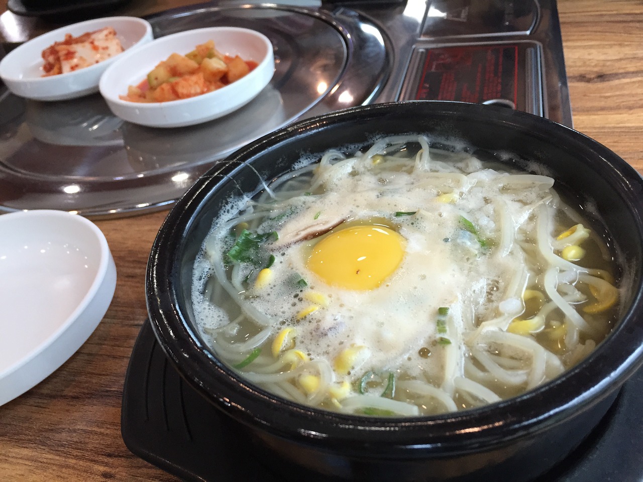 korean stew food traditional free photo