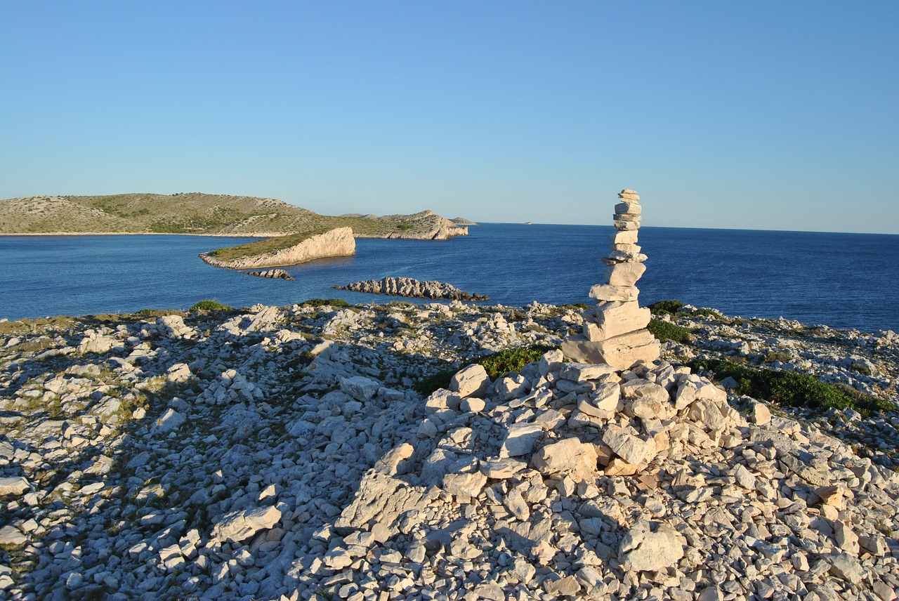 kornati islands croatia sea free photo