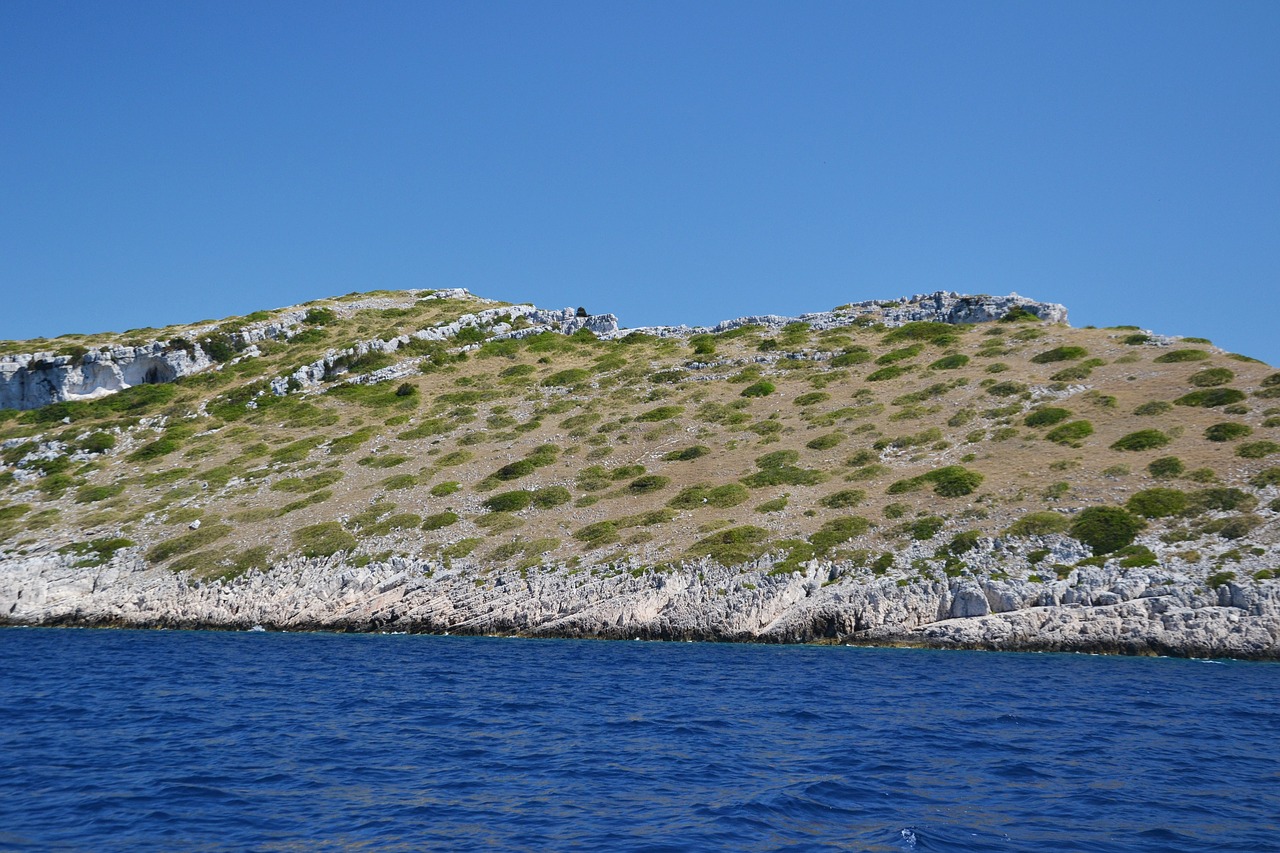 kornati islands croatia coast free photo