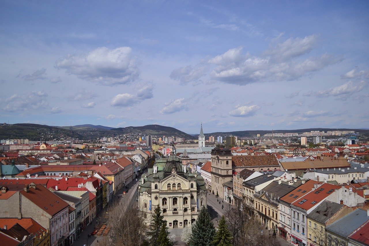 košice slovakia views tower free photo